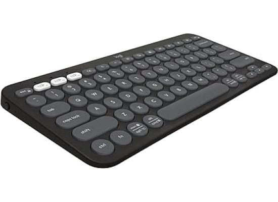 Logitech K380s Pebble Keys 2 Slim Bluetooth Keyboard – Graphite